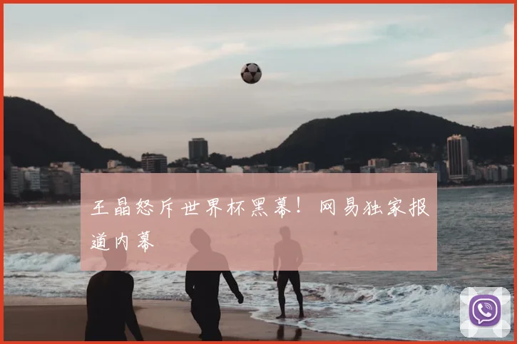 王晶怒斥世界杯黑幕!网易独家报道内幕